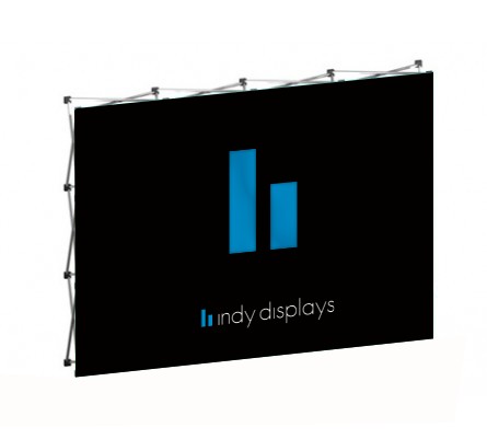 8x10 (10ft) Tension Fabric Popup Display