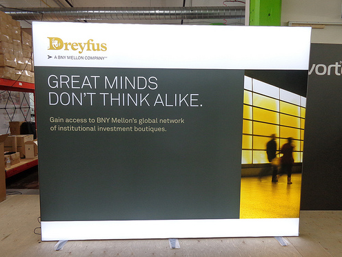 10' Backlit Modular LED Light Box Trade Show Display