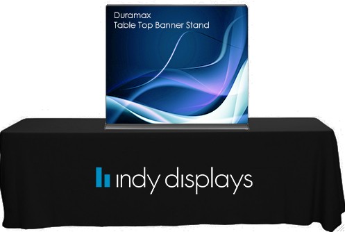 Duramax Retractable Banner Stand Table Top Display