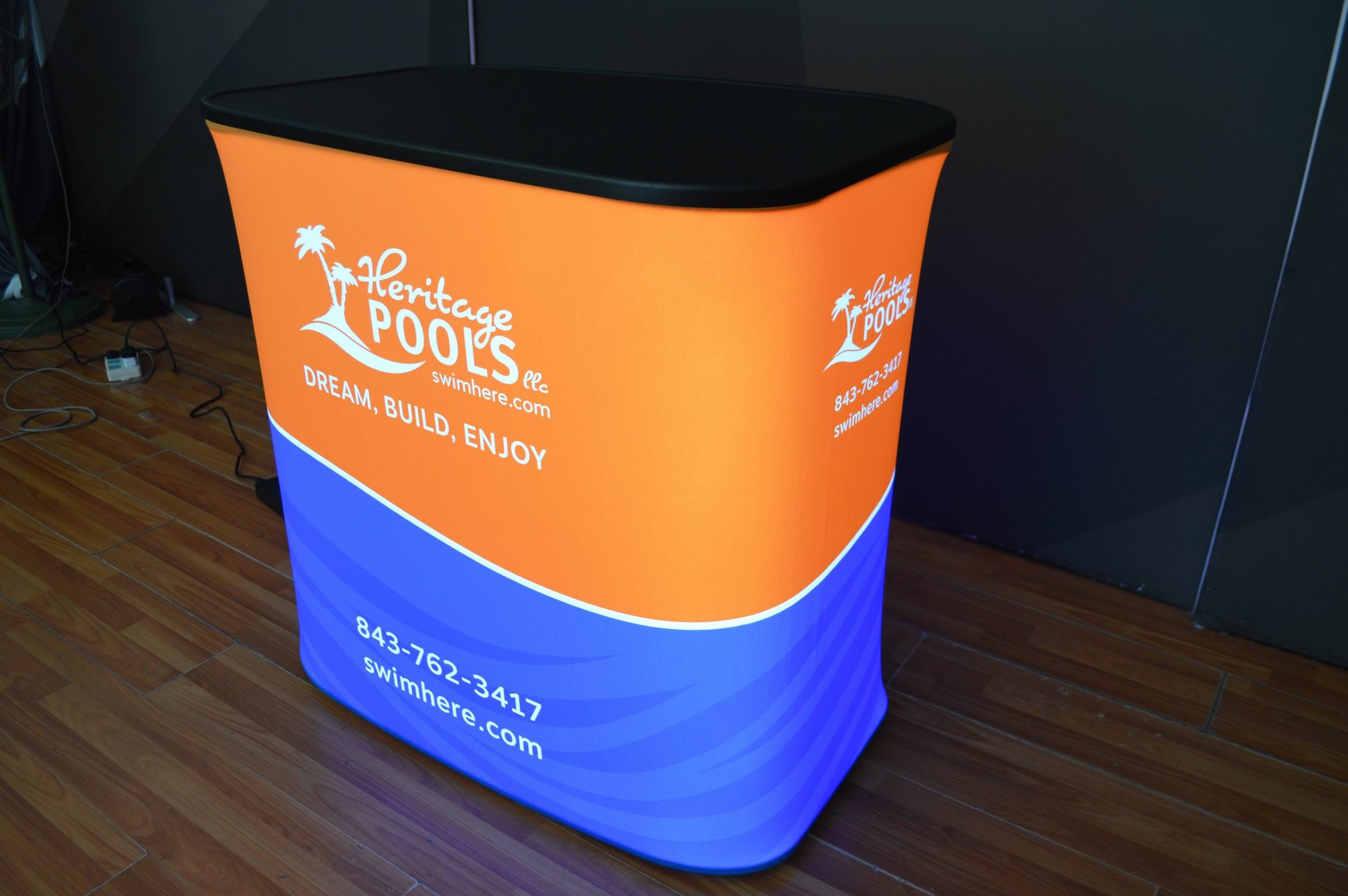 Rectangular Inflatable Light Box Counter